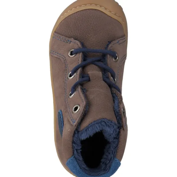Kinder Pepino Lauflernschuhe<Ricosta 50 1202402 GEORGIE, Lauflernschuhe, Kinder, schoko/blau