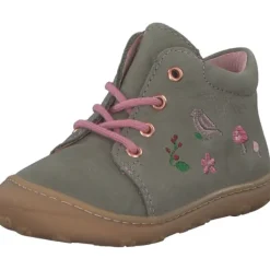 Kinder Pepino Lauflernschuhe<Ricosta 50 1204202/530 MECKI , Lauflernschuhe, Kinder, eukalyptus/Vögelchen