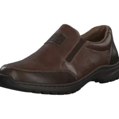 Herren Rieker Slipper<03354, Komfort-Slipper, Herren, Braun (Toffee/Wood)