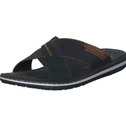 Herren Rieker Pantoletten & Badeschuhe<21098, Pantoletten & Badeschuhe, Herren, Blau