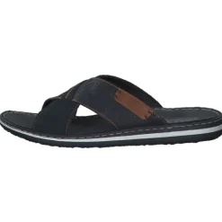 Herren Rieker Pantoletten & Badeschuhe<21098, Pantoletten & Badeschuhe, Herren, Blau