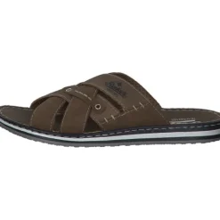 Herren Rieker Pantoletten & Badeschuhe<21599, Pantoletten, Herren, Braun