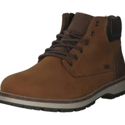 Herren Rieker Stiefel<F3934, Schnürstiefeletten, Herren, Braun