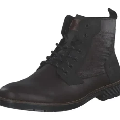 Herren Rieker Stiefel<F4521, Stiefel, Herren, blei/anthrazit/mogano