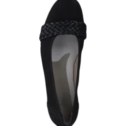 Damen Rieker Ballerinas<L9358, Ballerinas, Damen, schwarz/black