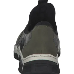 Damen Rieker Klassische- & Business Schuhe|Klassische- & Business Schuhe<L0657, Schnürschuhe, liane/schilf/negro/stein-camo/