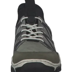 Damen Rieker Klassische- & Business Schuhe|Klassische- & Business Schuhe<L0657, Schnürschuhe, liane/schilf/negro/stein-camo/