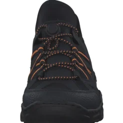 Damen Rieker Klassische- & Business Schuhe|Klassische- & Business Schuhe<L0656, Schnürschuhe, pazifik/pazifik/schwarz