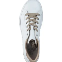 Damen Rieker Klassische- & Business Schuhe<L88W2, Schnürschuhe, Damen, weiss/Rosa/Beige