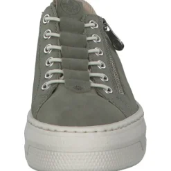 Damen Rieker Klassische- & Business Schuhe<M1952, Schnürschuhe, Damen, schilf/leo-nuss