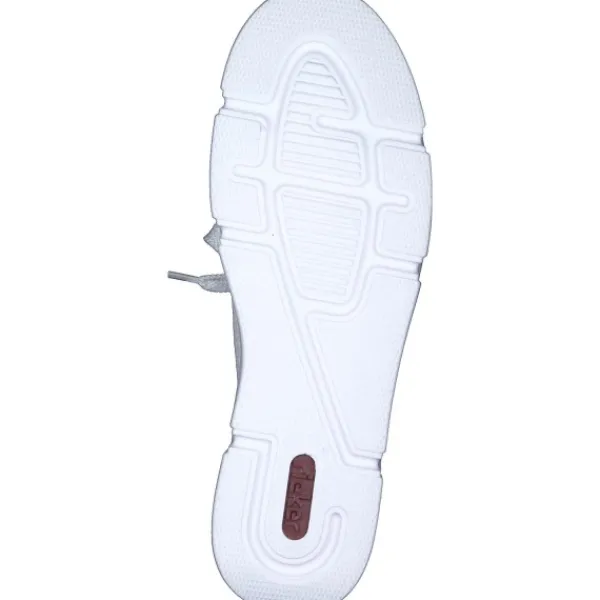 Damen Rieker Klassische- & Business Schuhe<N5932, Schnürschuhe, Damen, hartweiss/muschel