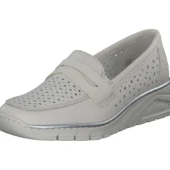 Damen Rieker Slipper<N3356, Slipper, Damen, offwhite/porzellan