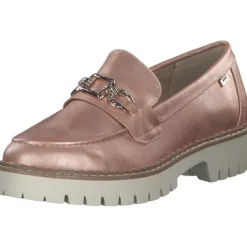 Damen s. Oliver Slipper<24702, Mokassins, Damen, Rosa (Kupfer-Multi,Puder)