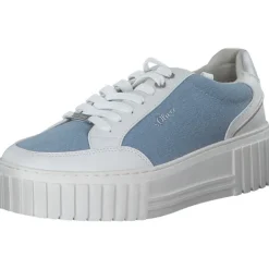 Damen s. Oliver Klassische- & Business Schuhe<23662, Schnürschuhe, Damen, LIGHT BLUE COMB.