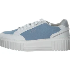 Damen s. Oliver Klassische- & Business Schuhe<23662, Schnürschuhe, Damen, LIGHT BLUE COMB.