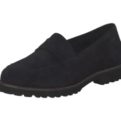 Damen Sioux Slipper<65409 Meredith-709-H, Mokassins, Damen, Blau