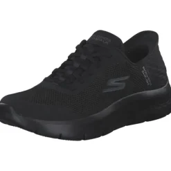 Damen Skechers Sneakers<124836 BBK Slip ins Go walk, Slip-On-Sneaker, Damen, Schwarz