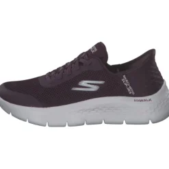 Damen Skechers Sneakers<124836 BURG Slip ins Go walk flex, Slip-On-Sneaker, Damen, burgund