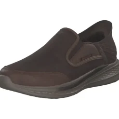 Herren Skechers Slipper<205237 CDB Slade slip ins, Sportliche Slipper, Herren, dark brown
