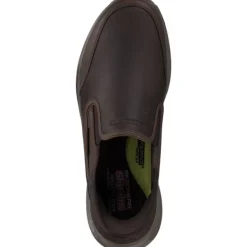 Herren Skechers Slipper<205237 CDB Slade slip ins, Sportliche Slipper, Herren, dark brown