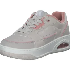 Damen Skechers Klassische- & Business Schuhe<177710 NTCL Uno Courted Style, Schnürschuhe, Damen, Beige