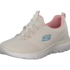 Damen Skechers Sneakers<150120 NTMT Summits New , Slip-On-Sneaker, Damen, Beige