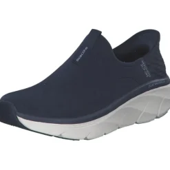 Damen Skechers Sneakers<150099 NVLV Slip ins d'lux walker 2.0, Slip-On-Sneaker, Damen, Blau