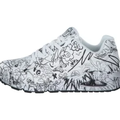 Damen Skechers Klassische- & Business Schuhe<177972, Schnürschuhe, Damen, Weiß