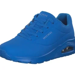 Damen Skechers Klassische- & Business Schuhe<73667, Schnürschuhe, Damen, Blau