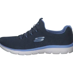 Damen Skechers Klassische- & Business Schuhe<150119, Schnürschuhe, Damen, Blau