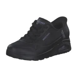 Damen Skechers Klassische- & Business Schuhe<177112, Schnürschuhe, Damen, black