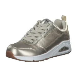Damen Skechers Klassische- & Business Schuhe<177109, Schnürschuhe, Damen, Beige (Champagne)