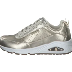 Damen Skechers Klassische- & Business Schuhe<177109, Schnürschuhe, Damen, Beige (Champagne)