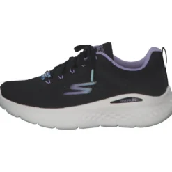 Damen Skechers Klassische- & Business Schuhe<129423, Schnürschuhe, Damen, black purple