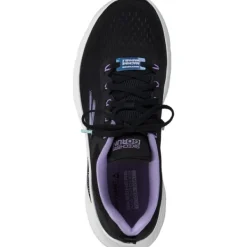 Damen Skechers Klassische- & Business Schuhe<129423, Schnürschuhe, Damen, black purple
