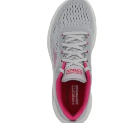 Damen Skechers Klassische- & Business Schuhe<129423, Schnürschuhe, Damen, grey pink