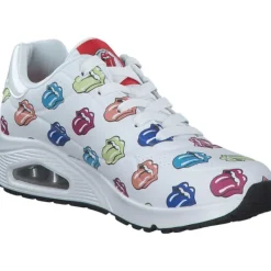 Damen Skechers Klassische- & Business Schuhe<177964, Schnürschuhe, Damen, Weiß