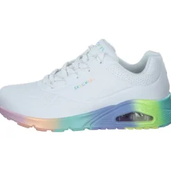 Damen Skechers Klassische- & Business Schuhe<155134, Schnürschuhe, Damen, Weiß