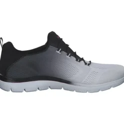 Damen Skechers Sneakers<149536, Slip-On-Sneaker, Damen, black white