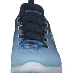 Damen Skechers Sneakers<149536, Slip-On-Sneaker, Damen, navy lt blue