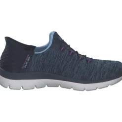 Damen Skechers Sneakers<149937, Slip-On-Sneaker, Damen, navy/pink