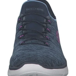 Damen Skechers Sneakers<149937, Slip-On-Sneaker, Damen, navy/pink