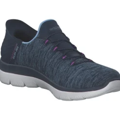 Damen Skechers Sneakers<149937, Slip-On-Sneaker, Damen, navy/pink