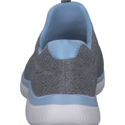 Damen Skechers Sneakers<150113, Slip-On-Sneaker, Damen, Grau (Grey)