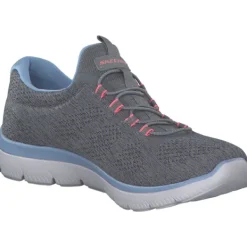 Damen Skechers Sneakers<150113, Slip-On-Sneaker, Damen, Grau (Grey)