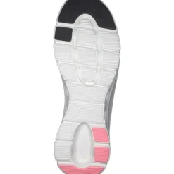 Damen Skechers Sneakers<150422, Slip-On-Sneaker, Damen, BLACK KNIT / PINK TRIM