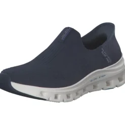 Damen Skechers Sneakers<150422, Slip-On-Sneaker, Damen, NAVY KNIT / BLUE TRIM