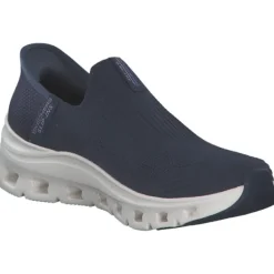 Damen Skechers Sneakers<150422, Slip-On-Sneaker, Damen, NAVY KNIT / BLUE TRIM