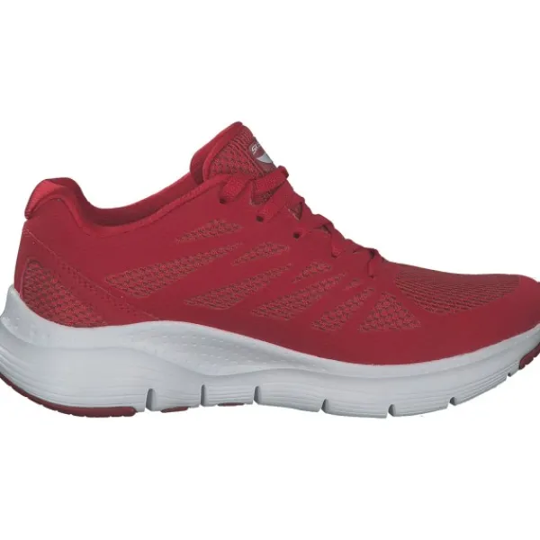 Damen Skechers Sneakers<149055, Sneakers Low, Damen, Rot