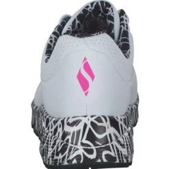 Damen Skechers Sneakers<155506, Sneakers Low, Damen, white/black